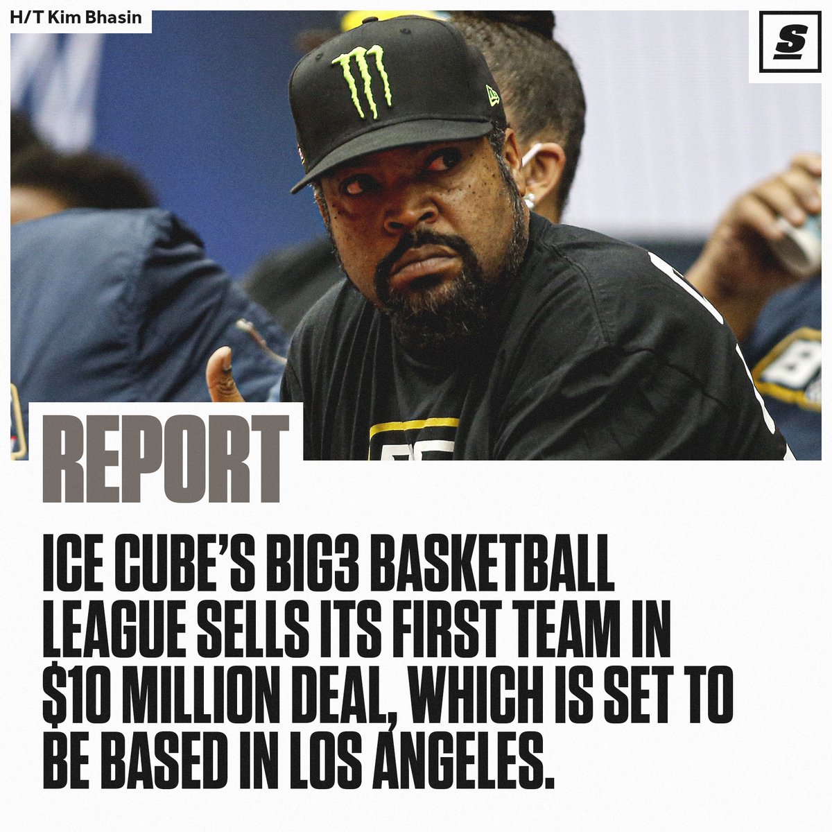Ice Cube’s Big3 basketball league has reportedly made its first team sale. 💰