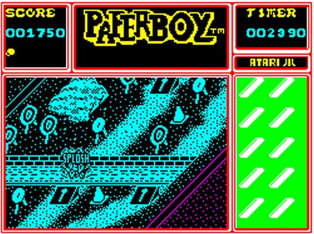 I’m in a paperboy type of mood!!
#ZXSpectrum
#Paperboy