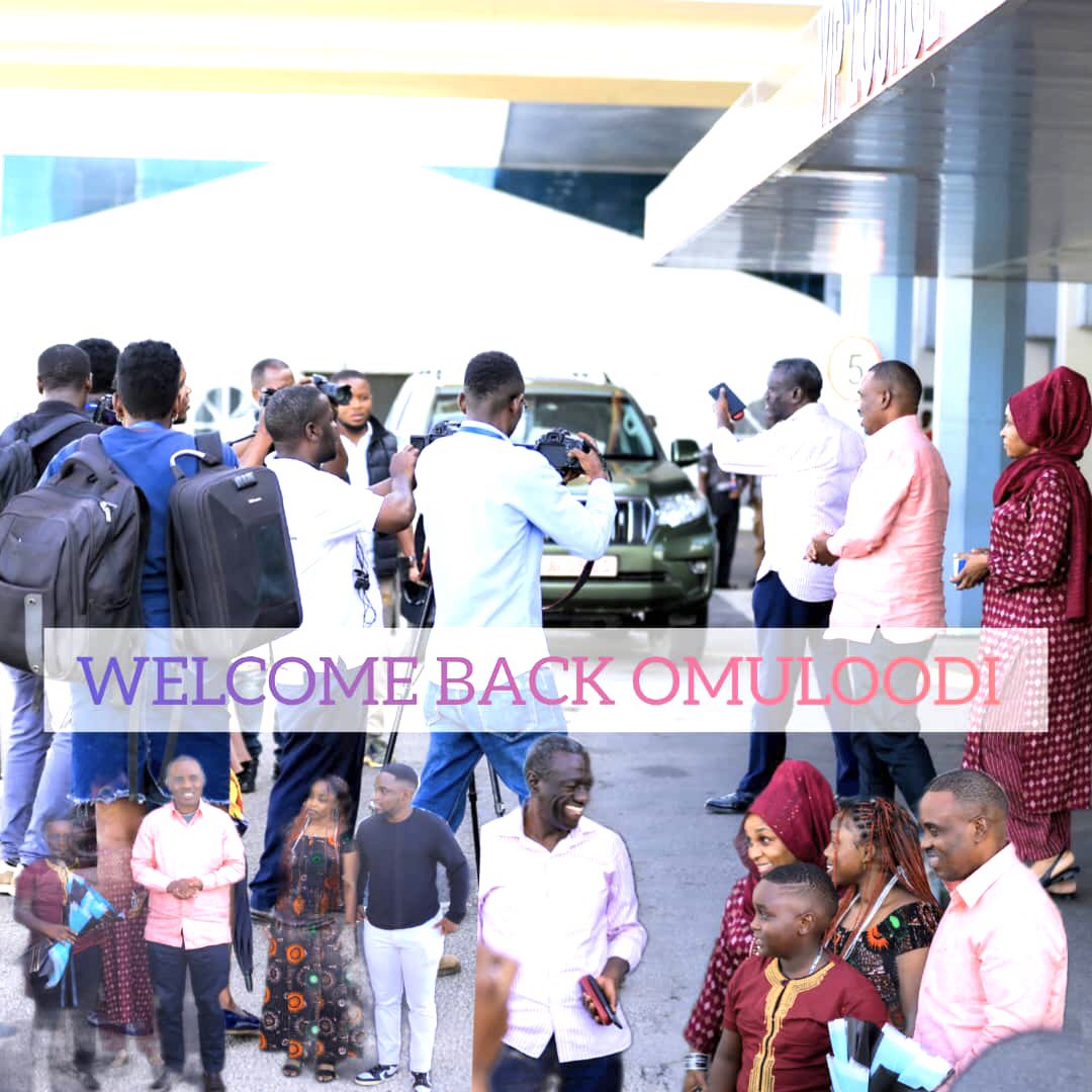 Omuloodi mwaali! We’ll be back & praying for complete recovery soonest! Allahu Akbar!