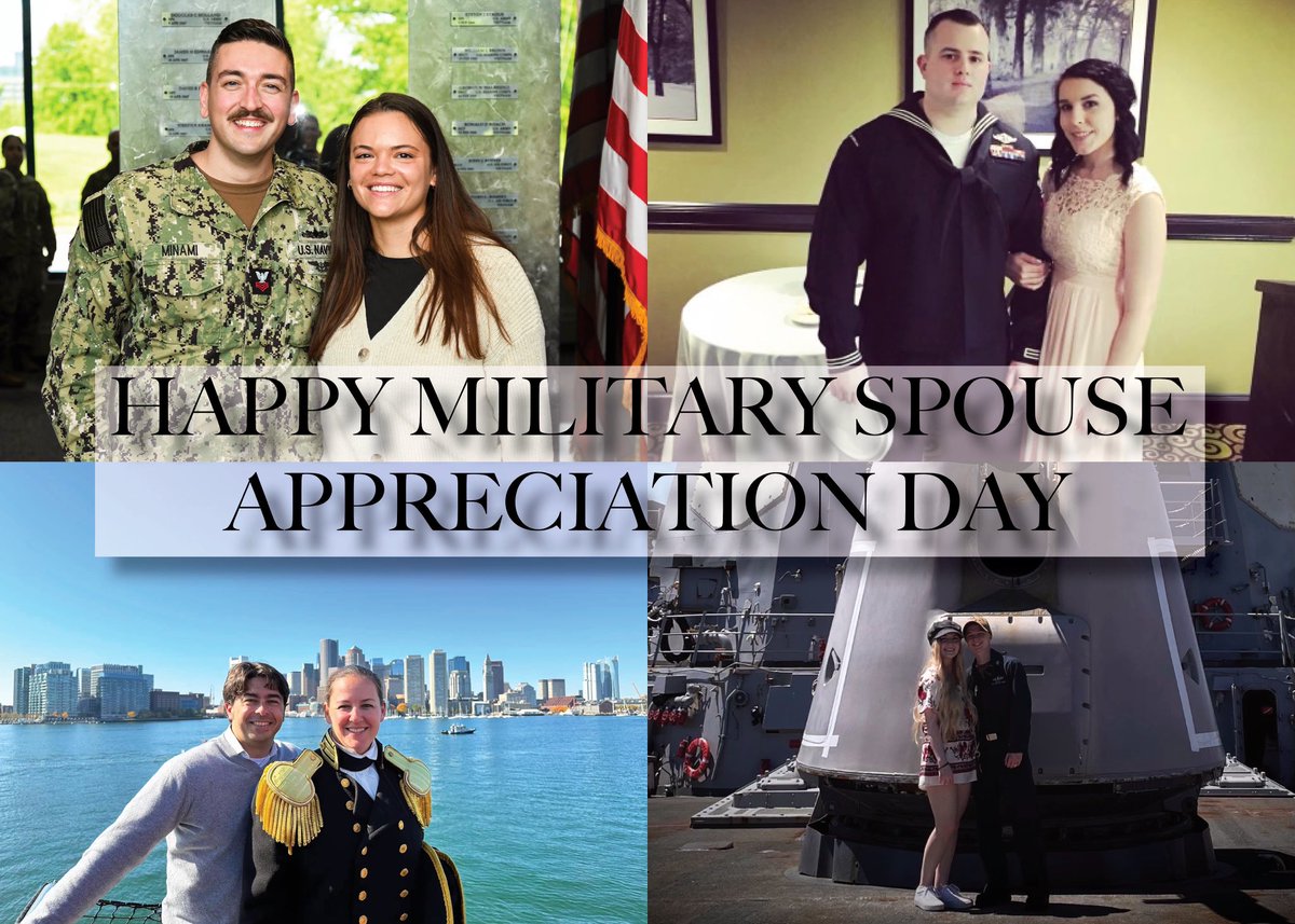 Today, USS Constitution celebrates Military Spouse Appreciation Day! This day was established by President Ronald Reagan on May 23, 1984, to honor the unwavering commitment of military spouses to the welfare of service members. Thank you for your steadfast support! 🇺🇸❤️⚓️