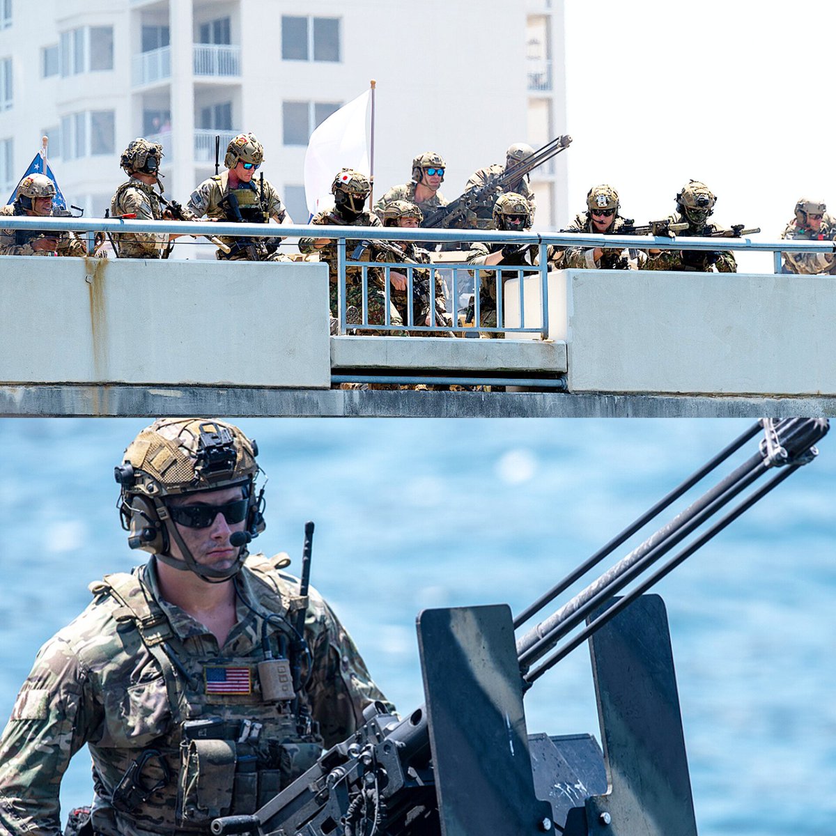 USSOCOM and International SOF operators during SOF Week in Tampa, 2024