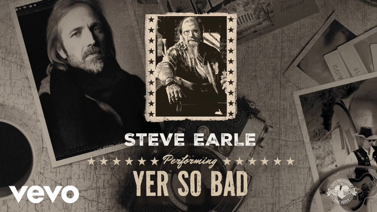 The latest preview of 'Petty Country,' an all-star tribute album to the late @tompetty, is Steve Earle's take on the 'Full Moon Fever' classic 'Yer So Bad.' Listen/pre-order here: bit.ly/3QFQy5f