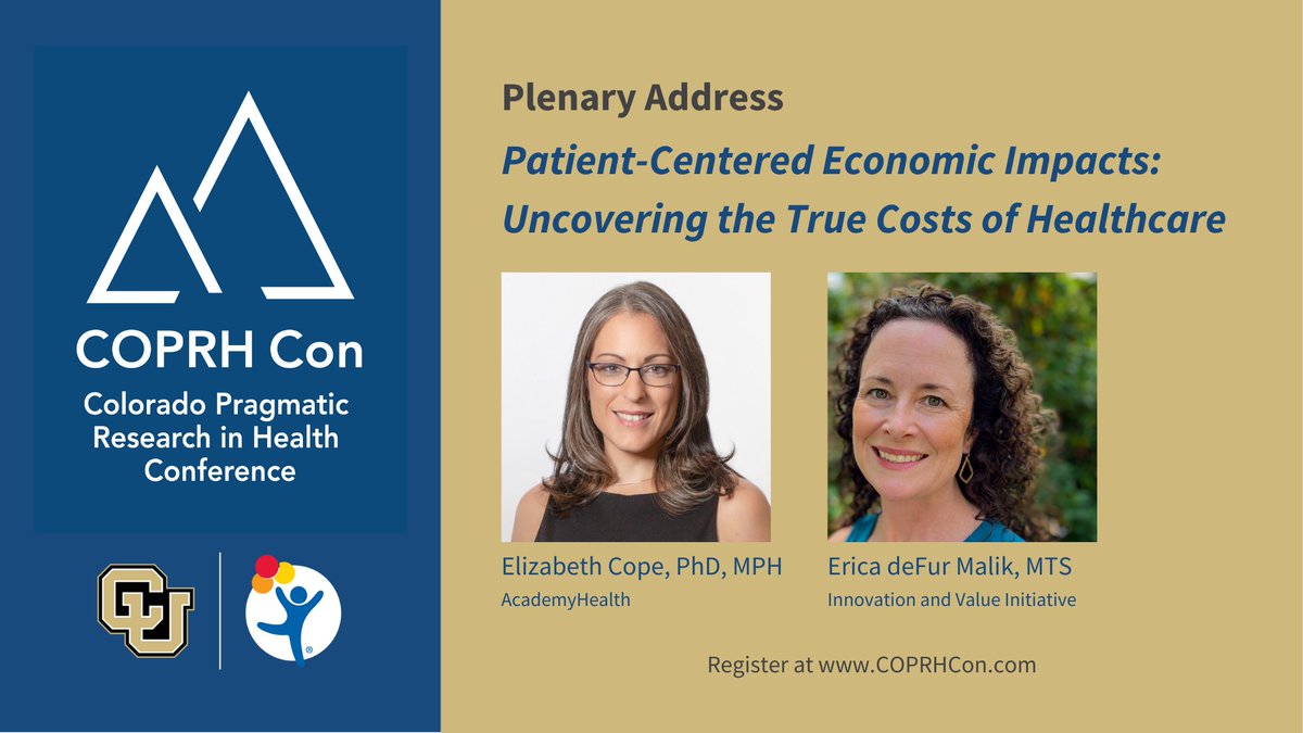 ACCORDS - Health Research (@accordsresearch) on Twitter photo We are excited to have Elizabeth Cope, PhD, MPH and Erica deFur Malik, MTS, make our plenary address on day two of COPRH Con on June 6th! To learn more & register for the conference visit: COPRHCon.com We are excited to have Elizabeth Cope, PhD, MPH and Erica deFur Malik, MTS, make our plenary address on day two of COPRH Con on June 6th! To learn more & register for the conference visit: COPRHCon.com