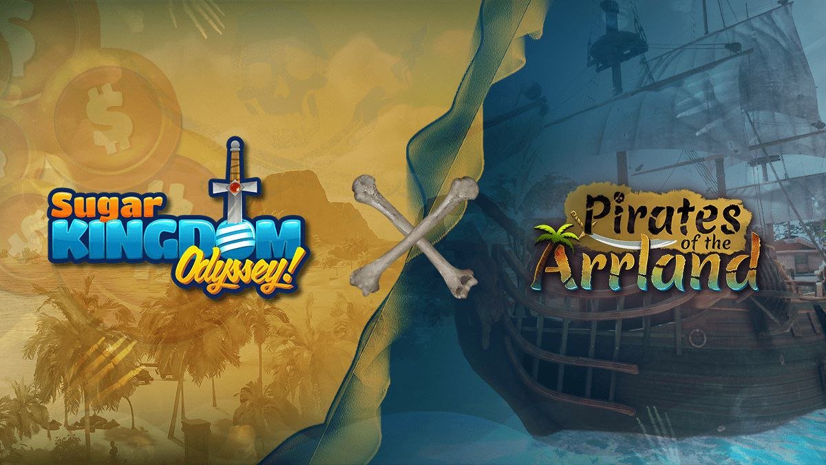 🏴‍☠️PARTNERSHIP ANNOUNCEMENT🏴‍☠️ Sugar Kingdom will integrate $RUM into its Open Gaming Ecosystem, allowing for @ArrlandNFT holders to be able to play and earn rewards in $RUM 💯 👇 Drop your wallet in the comments