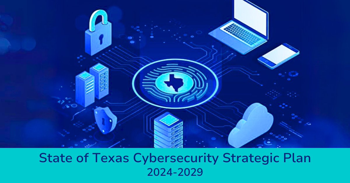 We're excited to share the new State of Texas Cybersecurity Strategic Plan for 2024-2029.

Let’s continue to strengthen our defenses and safeguard a secure cyber future for all Texans. 

Review the plan at the link below and share your feedback with us! #Cybersecurity