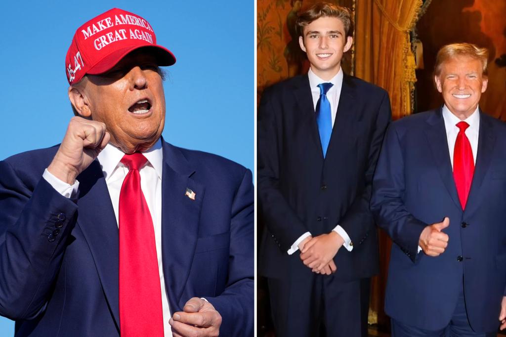 Trump says son Barron likes to give political advice: ‘Dad, this is what you have to do’ trib.al/KPgvTpJ