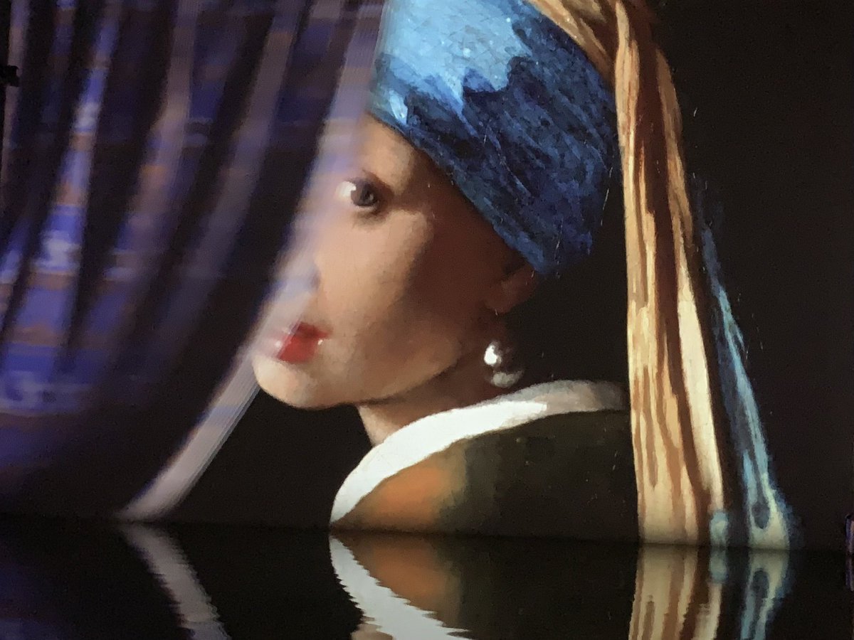 Magnifique expo « culture immersive » sur les Maîtres Hollandais, de #Vermeer à #VanGogh. Tout est sublime, les œuvres, la musique, atmosphère des lieux. #BassinsDesLumieres #Bordeaux jusqu’en janvier 2025.