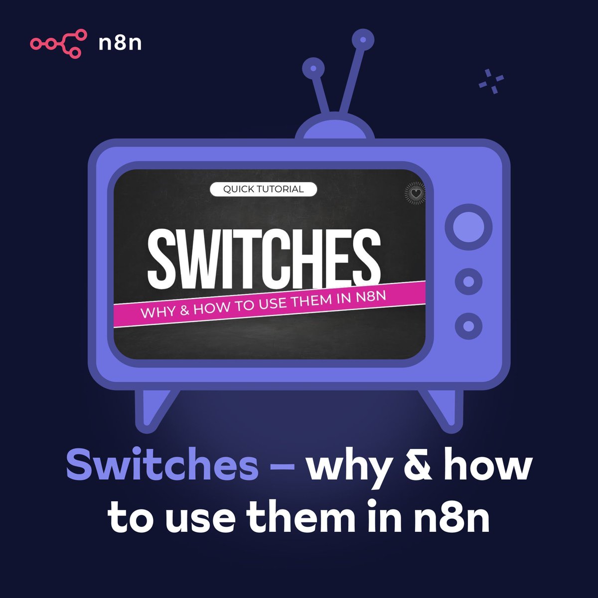 Did you know you can create sophisticated routes in n8n using the Switch node? Colleen from @iheartnocode shows how to use it! buff.ly/3URsEGq