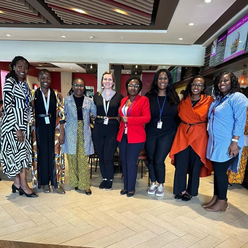 Grateful for the opportunity to catch up with our friends at @AMPLIFY_Girls, @AkiliDada, and @CREAWKenya, and Women Deliver Young Leader Alum @Paulinefgartor at #UNCSC 💜 Together we can ensure girls' rights are included in the #SOTF and the Pact for the Future!