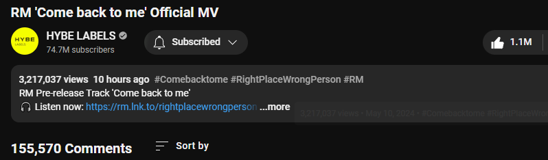 BlueeDenise's tweet photo. Has 1M likes and ure saying people only watched it 3 times when many of us have watched it 20 times already? https://t.co/DzImPgr1aB