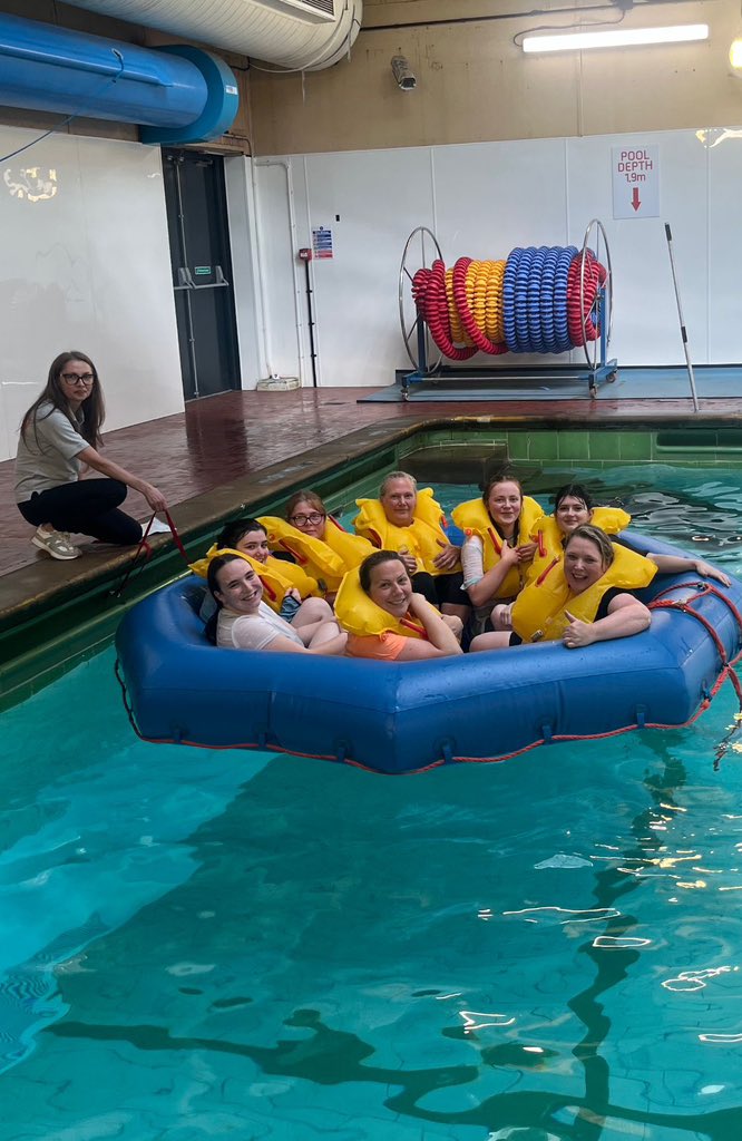2 day cabin crew training course with our students <a href="/SLCek/">South Lanarkshire College</a>  Emergency evacuation and wet drills. Great effort from everyone. A fabulous opportunity! <a href="/SLCek/">South Lanarkshire College</a>  <a href="/bellter73/">Joan Bell</a>  <a href="/StellaMcManus/">Stella McManus</a> <a href="/LizWoods07/">Liz Woods</a>