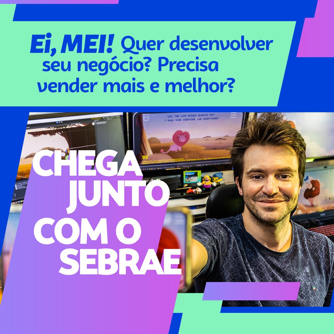 sebrae's tweet image. Quer aumentar as vendas, se posicionar no digital e melhorar o marketing da sua empresa? Então a Jornada Profissionalize MEI é pra você! 🚀 Segue o #FioSebrae 👇 

#JornadaMEI #MEI #Sebrae