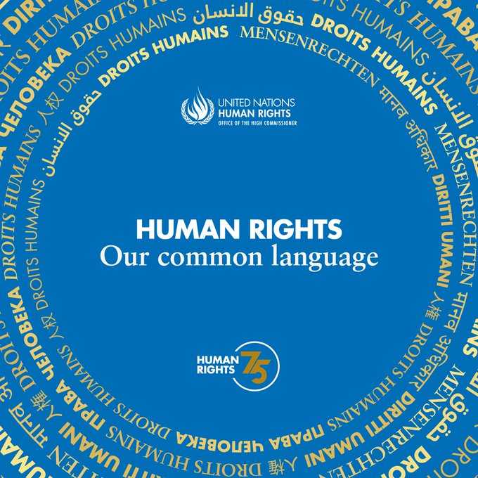 #HumanRights: Our common language. Please retweet if you agree w/these #FridayFeeling & #EducationCannotWait for any child. @un @unhumanrights @sida @dfat @mfa_lu @ksrelief_en @dutchmfa @canadadev @stateprm @jica_direct_en @afd_en @yasminesherif1 @ungeneva #222MillionDreams✨📚