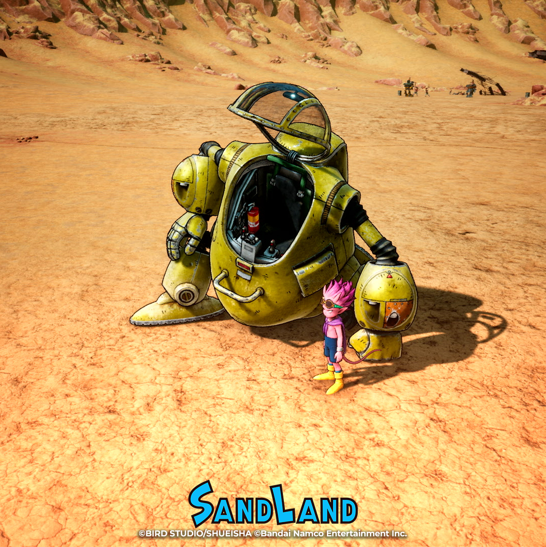 It charges in! It lifts! It clears the area!

Hop into the Battle Armor, and you'll feel unstoppable. #SANDLAND