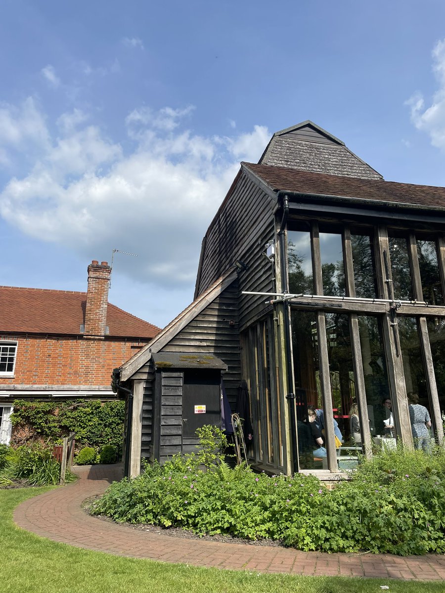 Beautiful afternoon @WatermillTh to listen to Judi Dench in conversation with Brendan O’Hea - what a huge privilege - Shakespeare brought to life in such an amazing setting