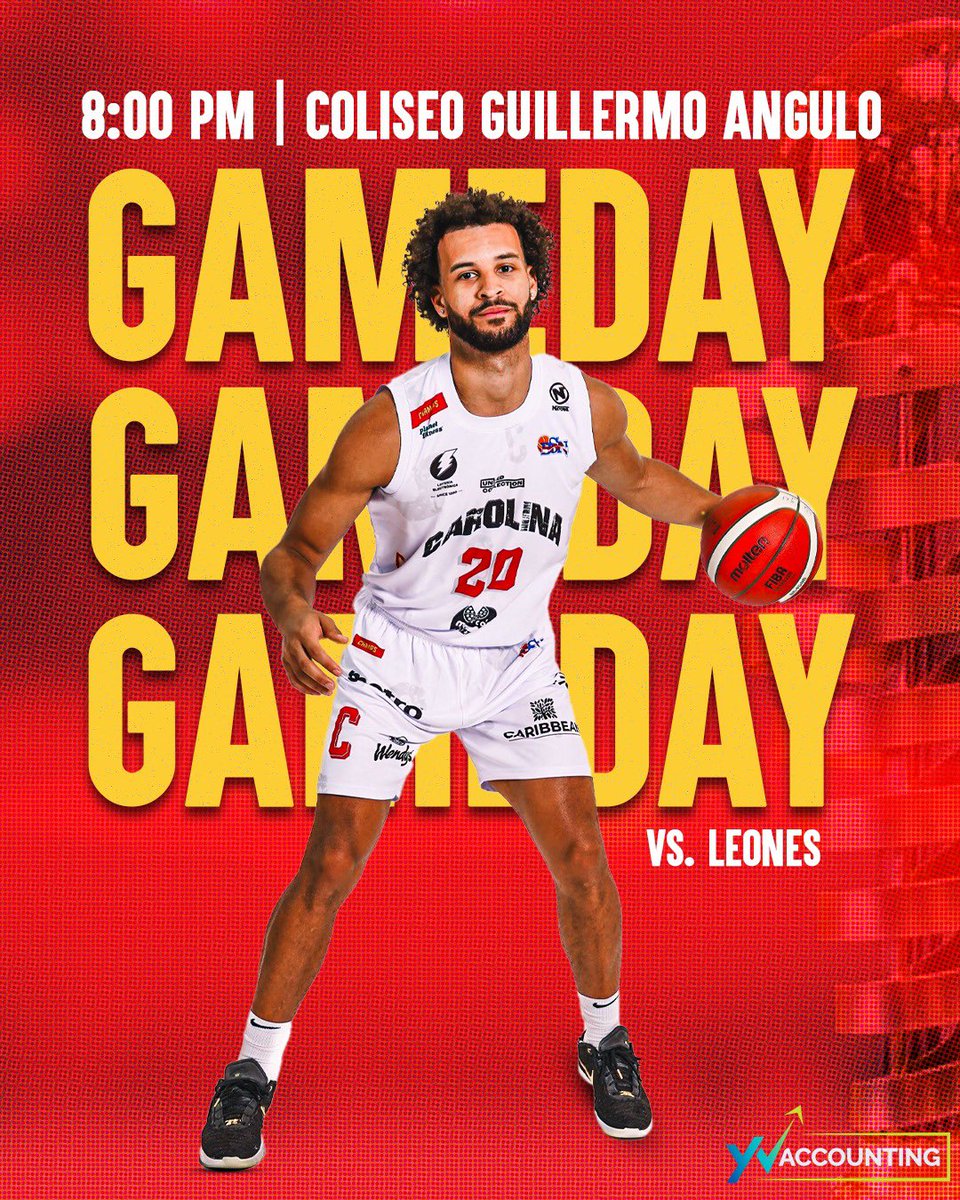 GAME DAY! 🔥😤

Esta noche a las 8:00pm regresamos al tabloncillo y la acción del <a href="/bsnpr/">Baloncesto Superior Nacional 🏀🇵🇷</a> con la visita de los @leonesponcebsn en #ElCalentón ⚡️

¡TODOS DE BLANCO PA’ LA C! ⚪️

Presentado por: @yjaccounting 

#GigantesAhí | #ElCalentón🏆