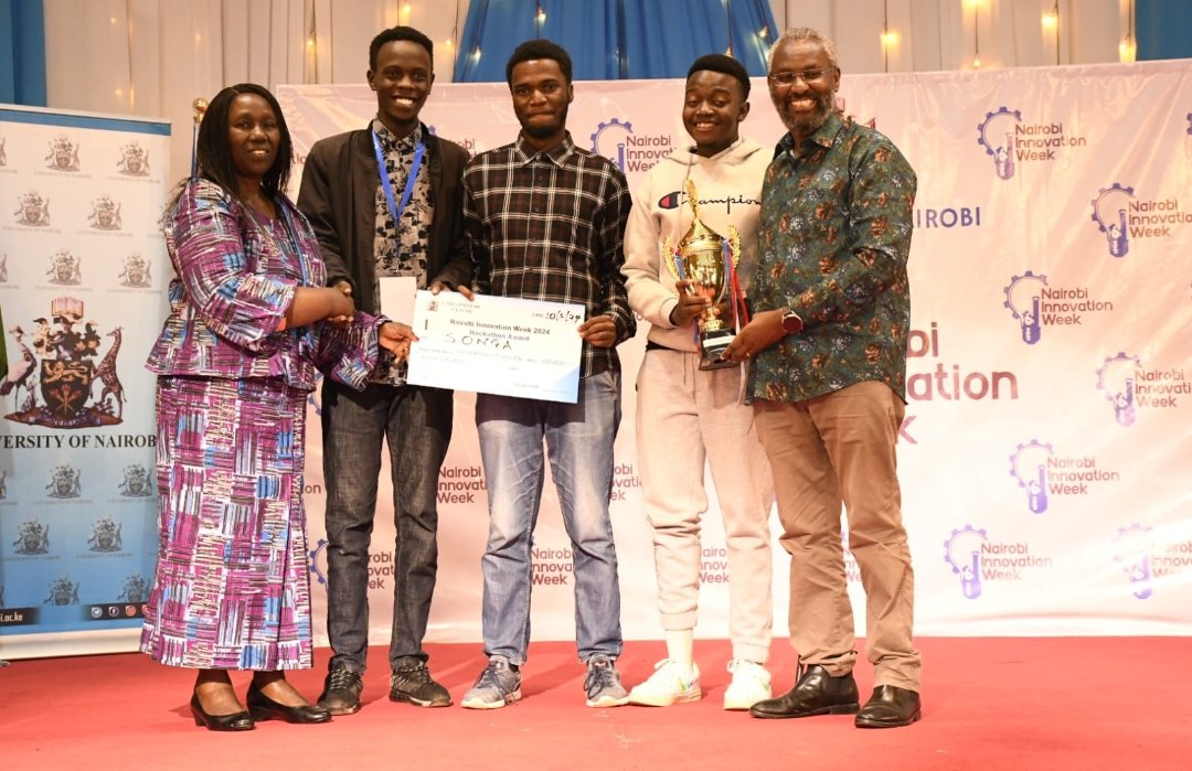 May your hard work and innovation shine brightly, cogratulations Team Songa for your impressive victory among 38 teams at the #NIW2024. @UoNDVCRIE @InnovationNIW #weareUoN @uonbi .