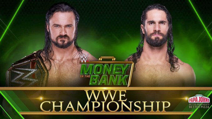 5/10/2020 Drew McIntyre defeated Seth Rollins to retain the WWE Championship at Money in the Bank from the WWE Performance Center in Orlando, Florida. #WWE #MITB #DrewMcIntyre #TheScottishWarrior #SethRollins #TheArchitect #TheMessiah #Visionary #BurnItDown #WWEChampionship