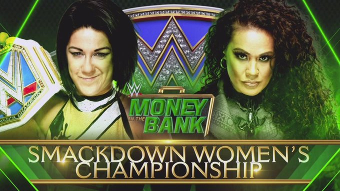 5/10/2020 Bayley defeated Tamina to retain the SmackDown Women's Championship at Money in the Bank from the WWE Performance Center in Orlando, Florida. #WWE #MITB #Bayley #TheRoleModel #Tamina #TaminaSnuka #SmackDownWomensChampionship