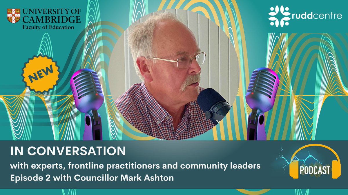 Just released! 🎙️📢 Listen to the remarkable Councillor Mark Ashton, who recently served as Cambridge’s mayor, He chats with Ali &amp; Susie about the needs of the city’s communities &amp; his responsibilities.🎧ruddcentre.com/2024/05/10/in-…
#RuddCamResearch