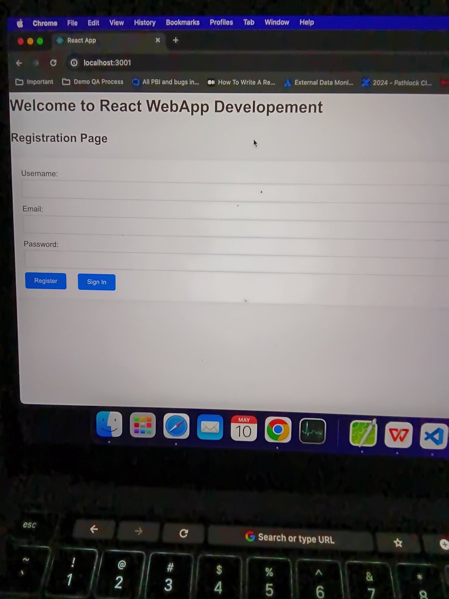 My First react web app development.
In the phase of transition from SDET to SDE 😃