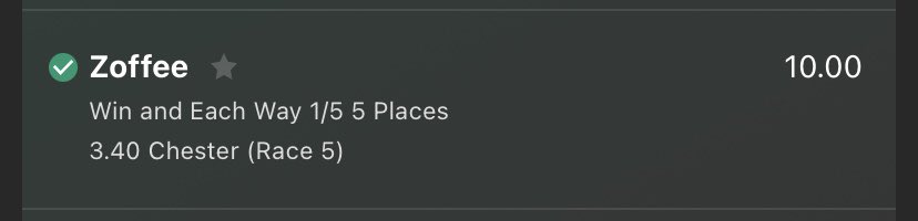 InsightOdds's tweet image. 🐎💥 ZOFFEE!! Clutch finish! 🤑

🔸Members bagging another big odds winner! Drifting to 10.00! ✅

🔸Top pick @TomMav24 👊

📲 DM to find out more about joining our members making coin on the daily.💰

18+ | #InsightOdds | #Zoffee