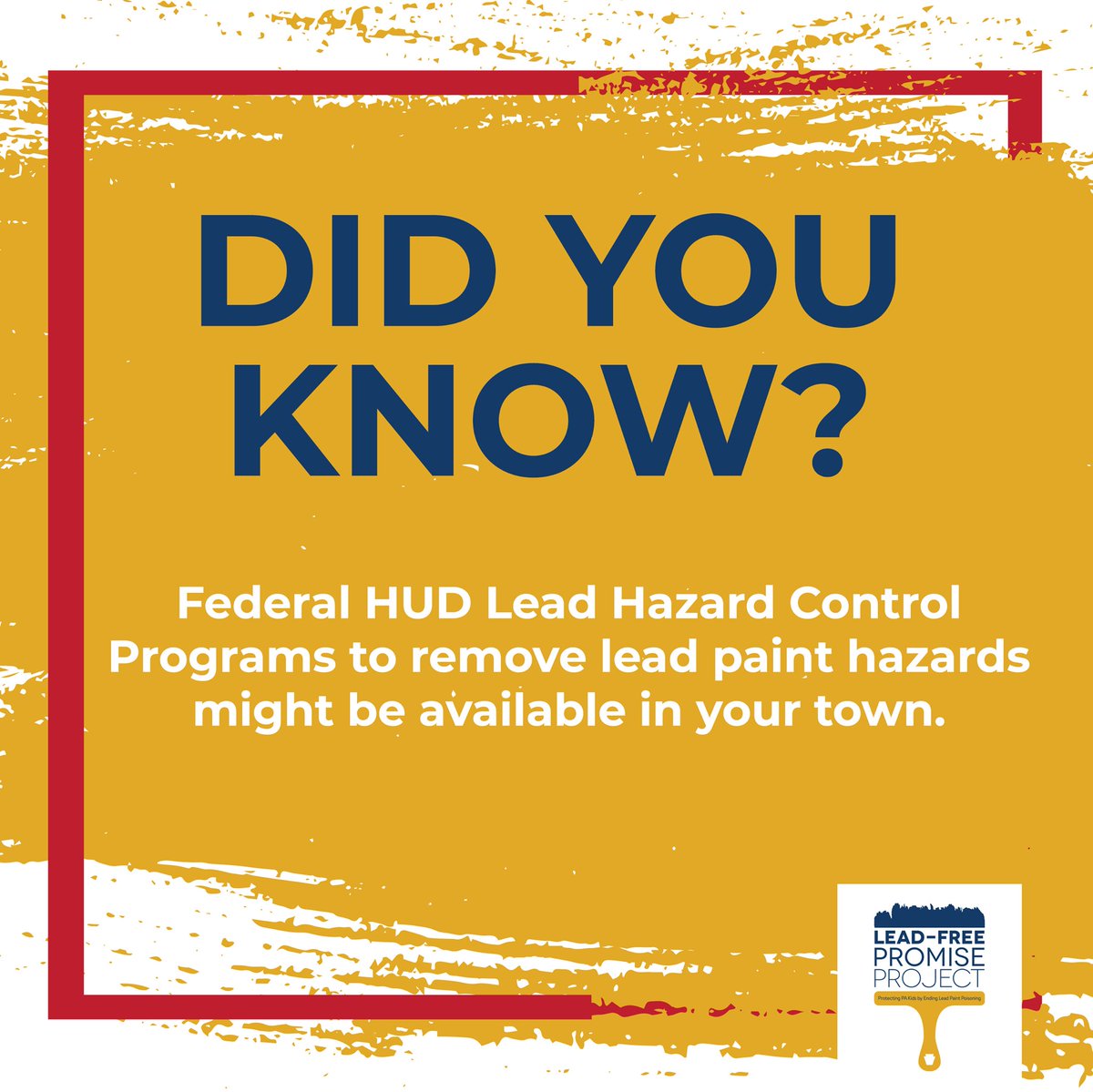 PALeadFree's tweet image. Our new resource guide can help you find an HUD Lead Hazard Control Program near you. Check out the guide and join the #PromiseProject - together we can finally get the lead out of PA homes and stop poisoning our children! #PALeadFree

ow.ly/h4we50QW4Vj