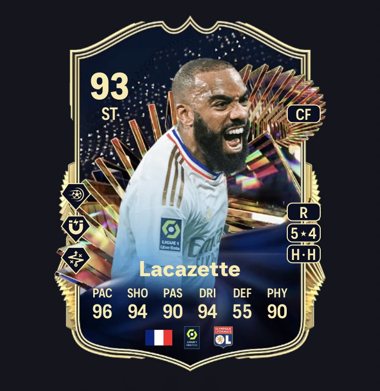 Lacazette TOTS SBC is coming soon We will be there 🫡 @fut_camp