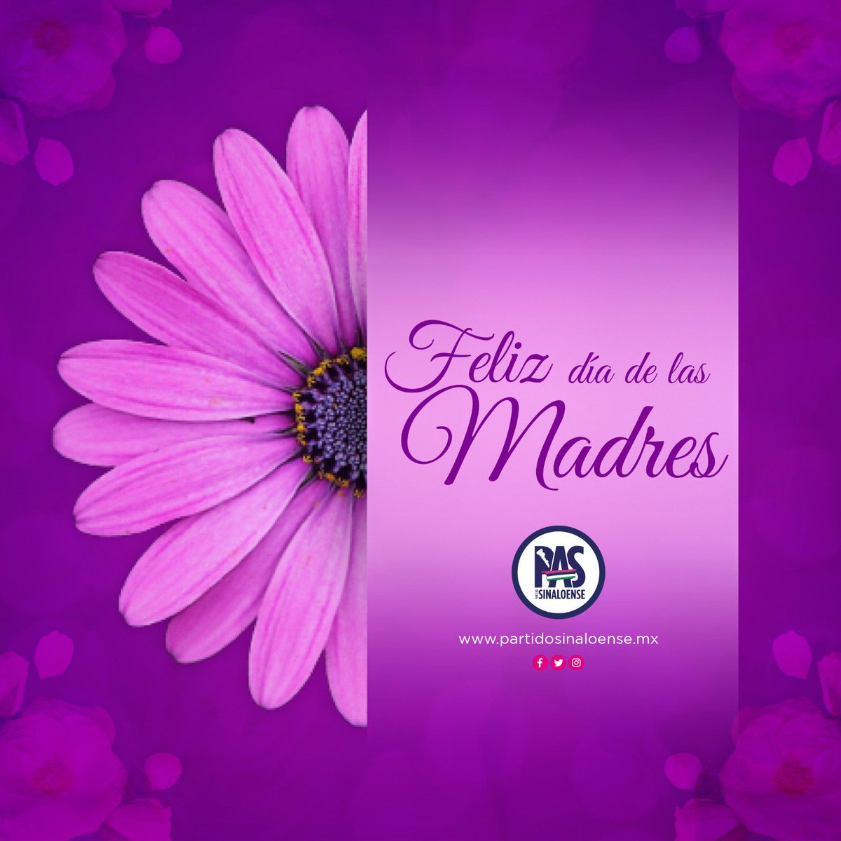 Desde el #PartidoSinaloense rendimos homenaje a las madres sinaloenses en su día. Gracias por su fortaleza y sacrificios que las hacen pilares de nuestra sociedad. ¡Estamos comprometidos a luchar por más oportunidades y mejor calidad de vida para ustedes y sus familias!