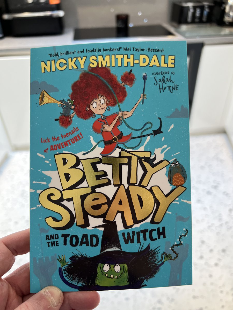 Congrats to @nickydale and @sarahhorne9 on this wonderful new Betty Steady book!