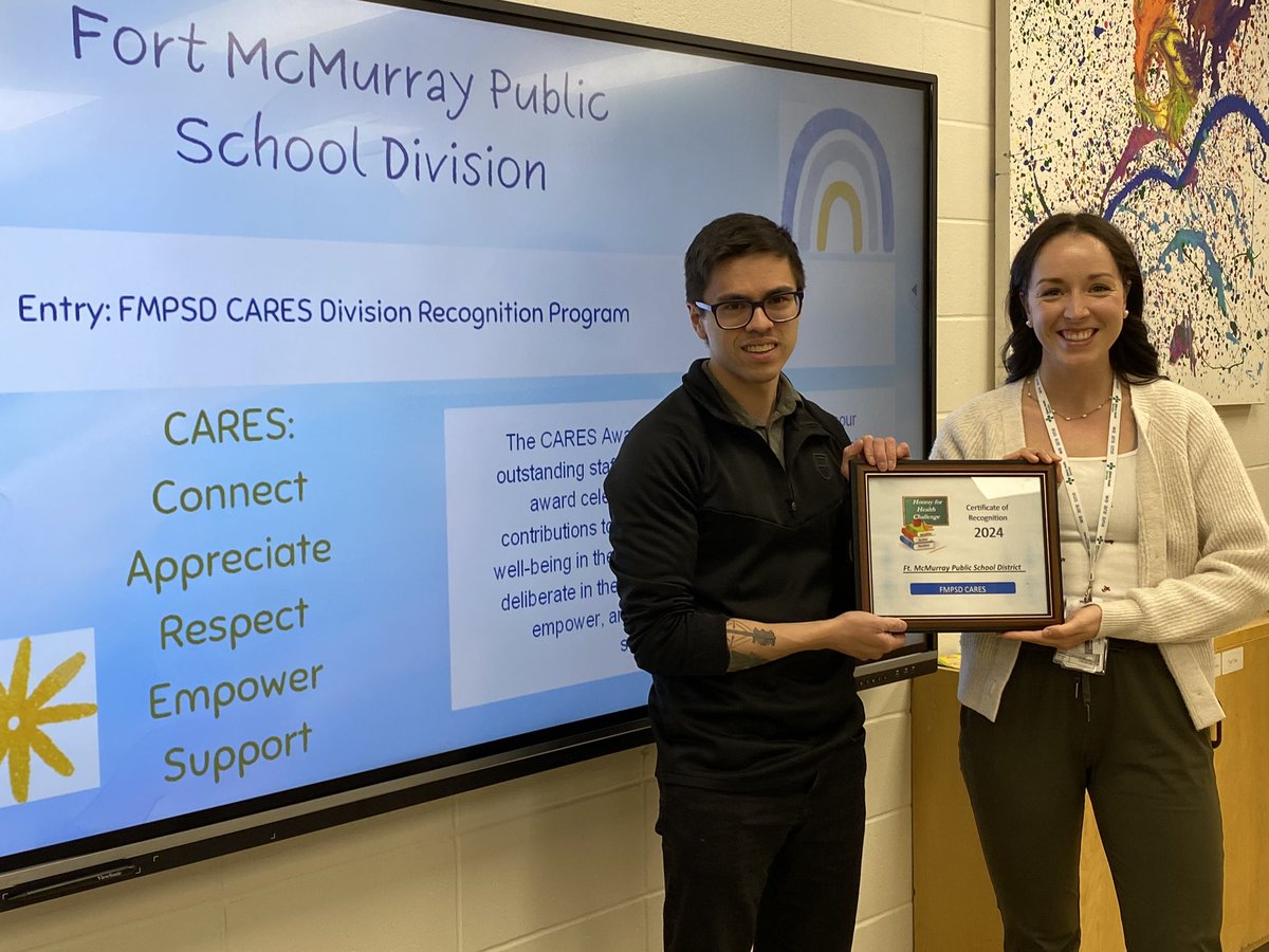 carolyn evancio (@evanciocarolyn) on Twitter photo Huge recognition to <a href="/fmpsd/">Fort McMurray Public School Division</a> for CARES staff wellness at its best! #hoorayforhealth Huge recognition to <a href="/fmpsd/">Fort McMurray Public School Division</a> for CARES staff wellness at its best! #hoorayforhealth