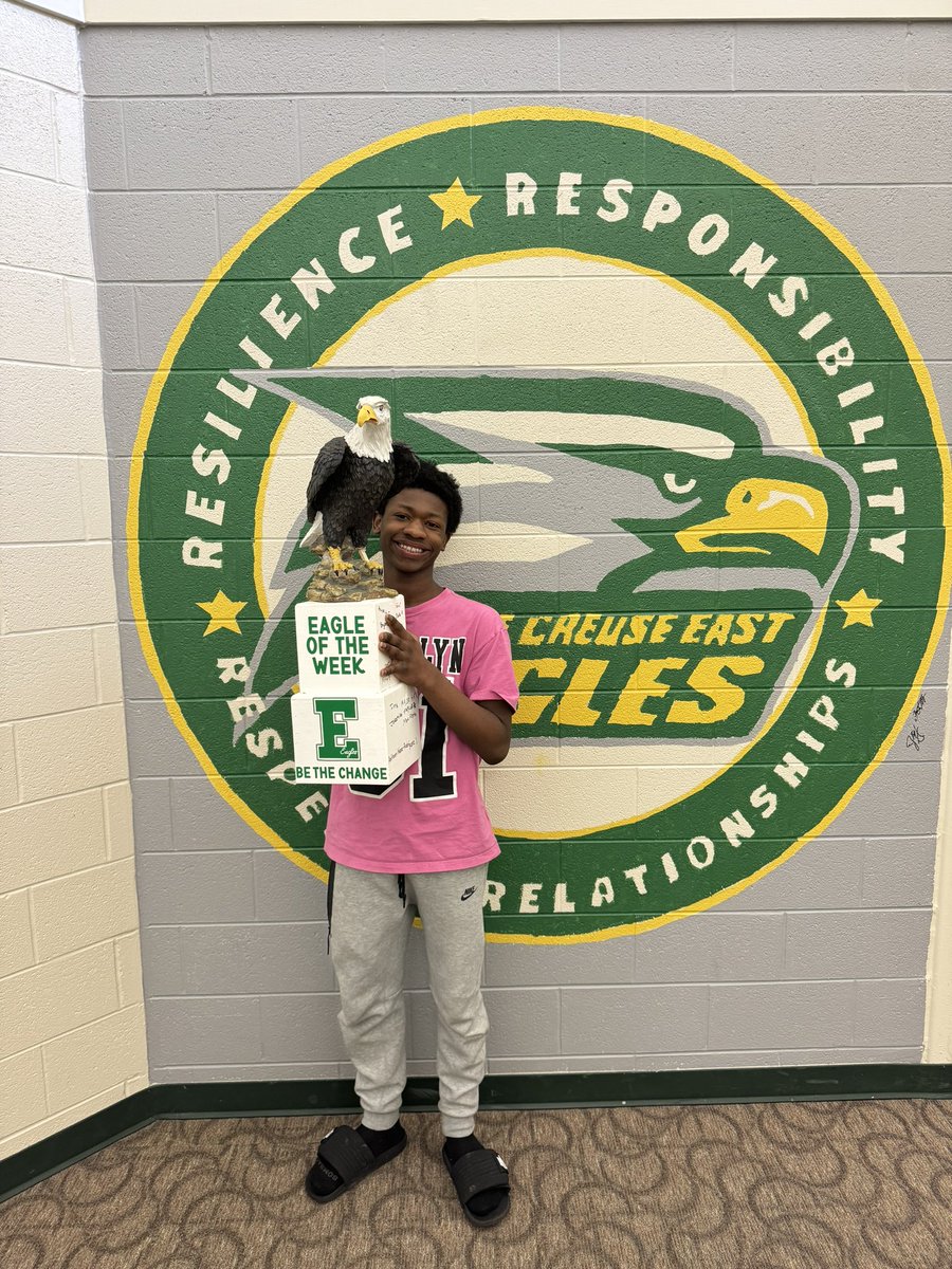 🦅🌟 Congratulations to our 'Eagle of the Week' winner, Jeremiah T. 🌟🦅 Your hard work and commitment have truly soared above the rest. Keep reaching for the skies! 🚀💪 #EagleOfTheWeek #Success #CelebrateExcellence