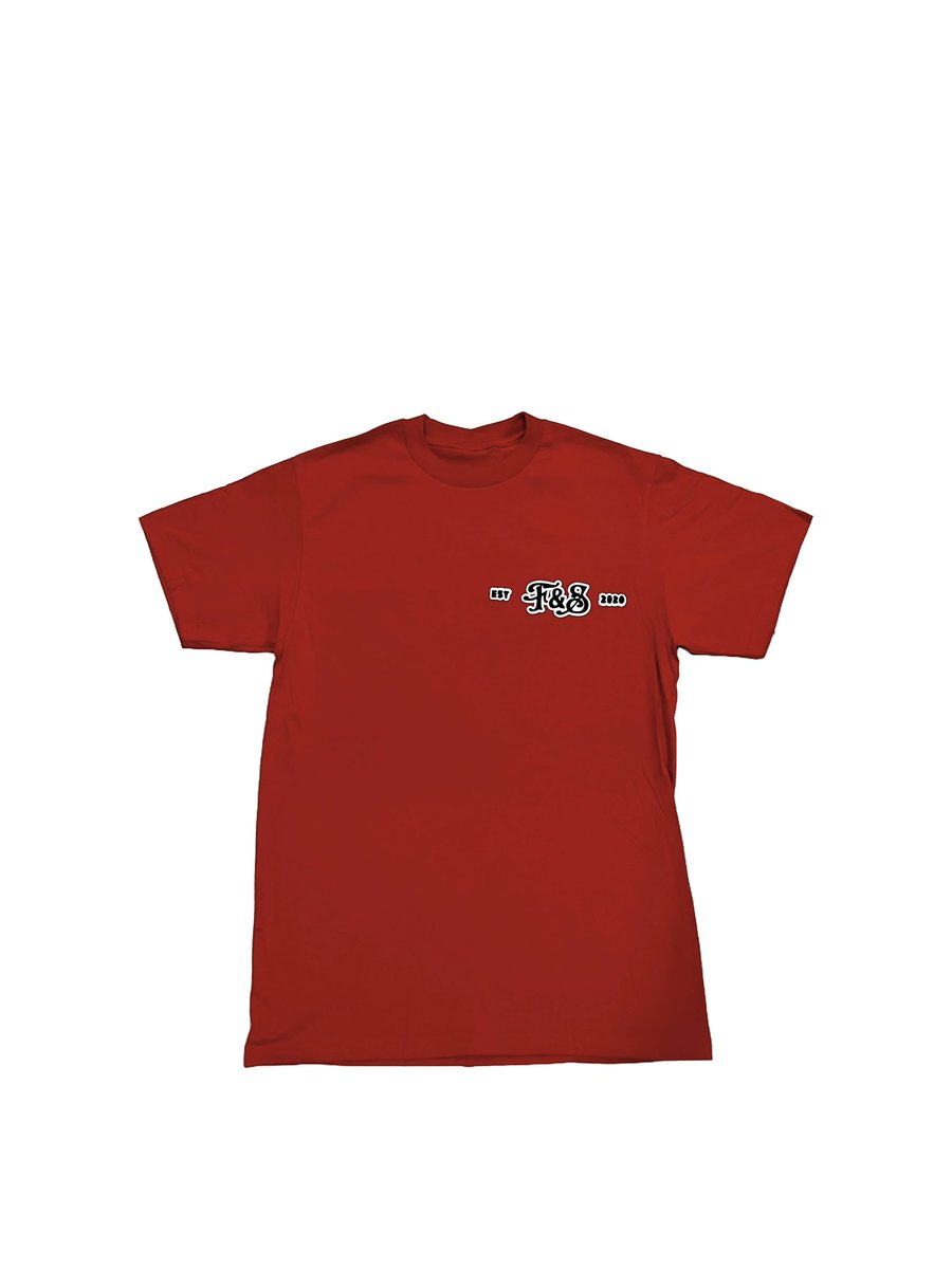 FactsandStats_'s tweet photo. New Scarlet Red EST 2020 F&amp;S shirts available now🔥⬇️

👕: https://t.co/t2EKIkiE2k https://t.co/9tDwr1Kw0C