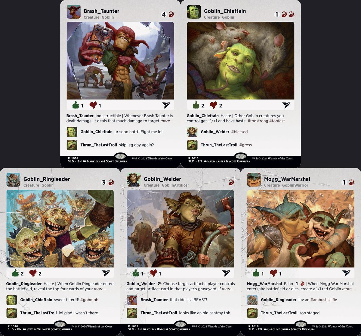 Secret Lair】 『Goblingram』が公開されました。 ・《無作法な挑発者