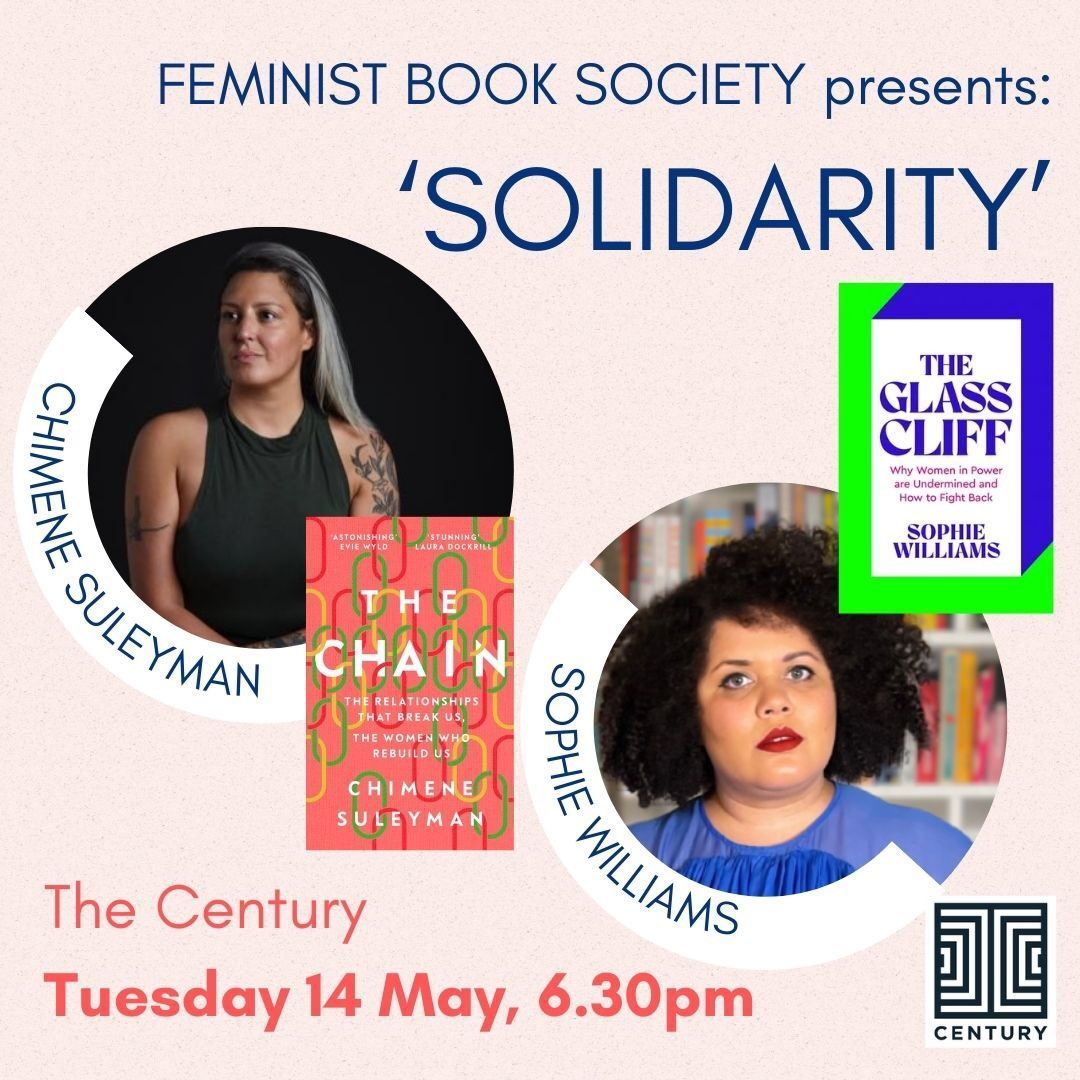 Our wonderful author Sophie Williams will be taking to the @feministbooksoc stage on Monday 14th May ✨ Learn all about The Glass Cliff and how women can overcome this societal bias in their careers. 6:30pm at The Century Club, London 💚
