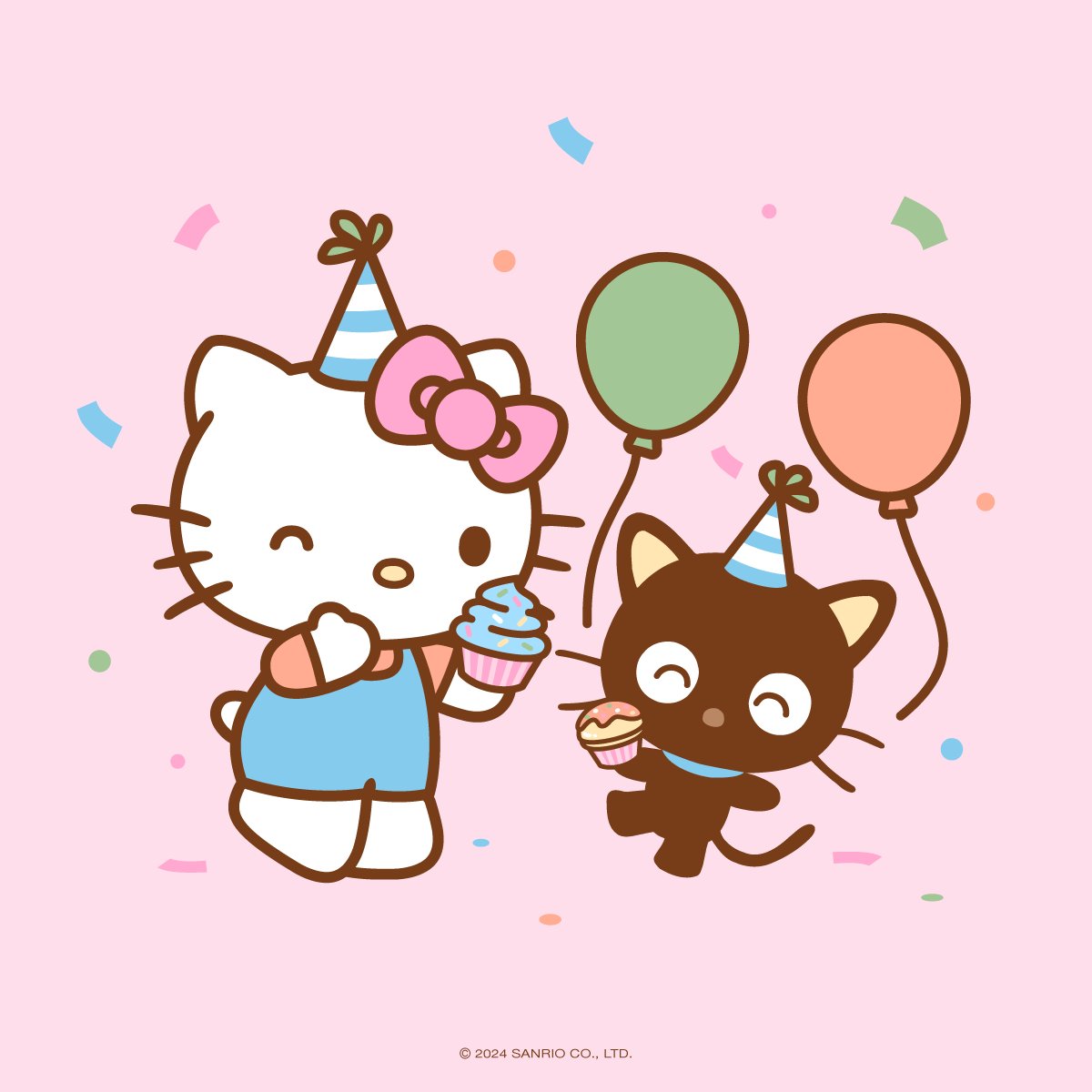 Happy birthday to the most thoughtful friend, Chococat! 🎂🤎