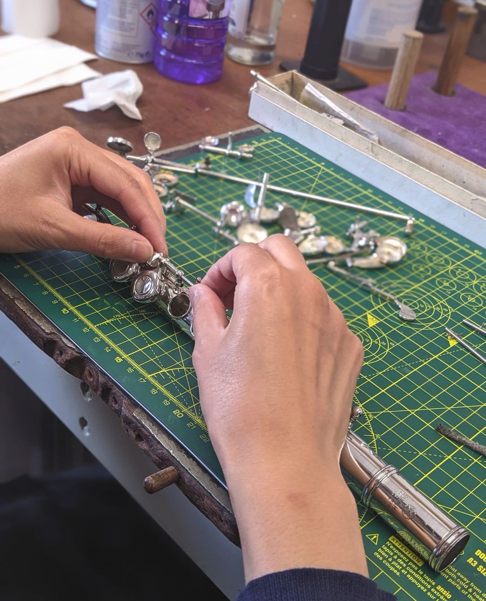 Update regarding our Flute Repair Service: If you'd like your flute serviced over the summer holidays, please book as soon as possible as we are currently already booking up for July and August. To book just call or whatsapp on +44 (0)207 388 8438 #fluterepairs #fluteservice