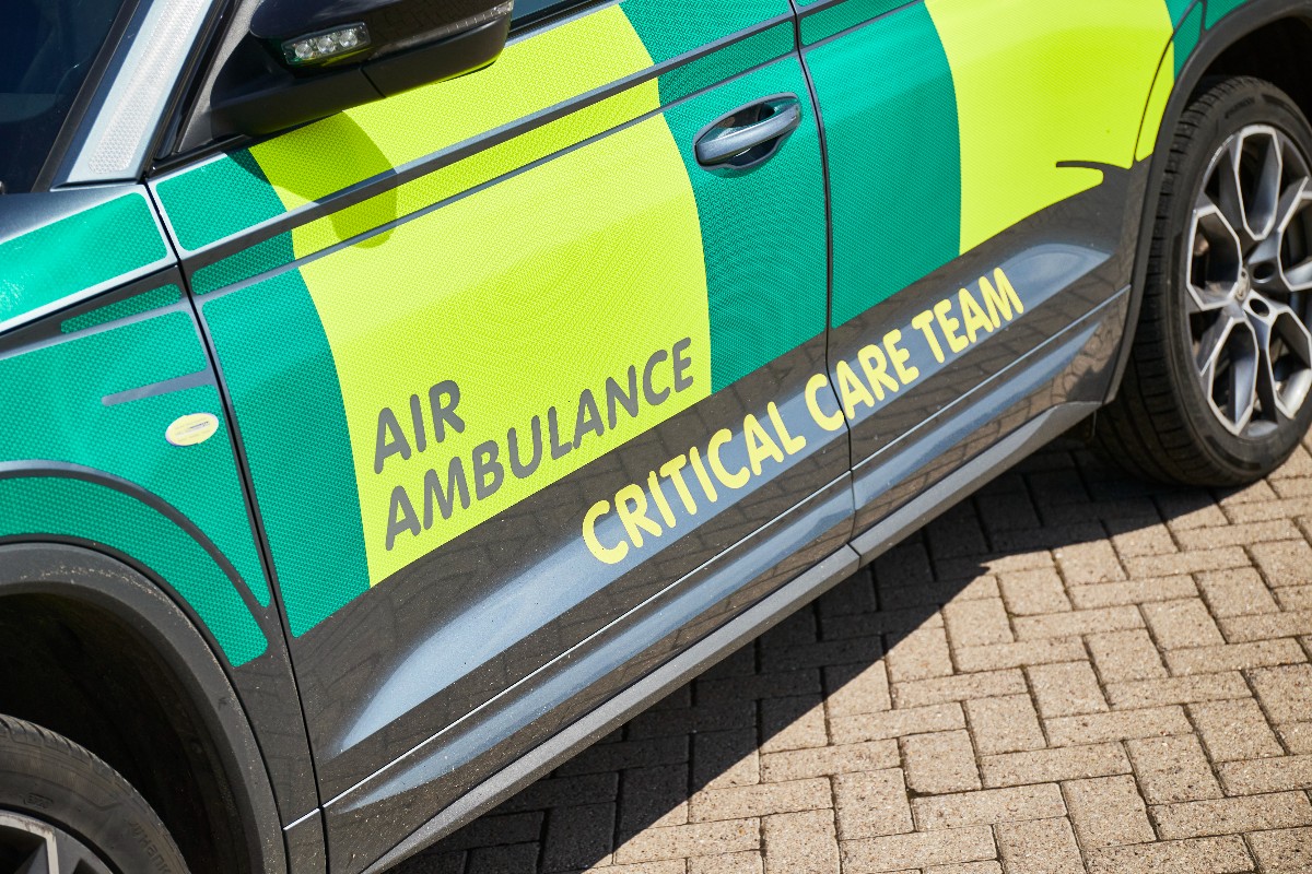 06.05.2024 #airambulance #derbyshire Medic54 were tasked to a RTC at 06:11 and were on scene at 06:37. Assisting multiple other services the crew treated the injured patient with blood products before conveying them to hospital by land.