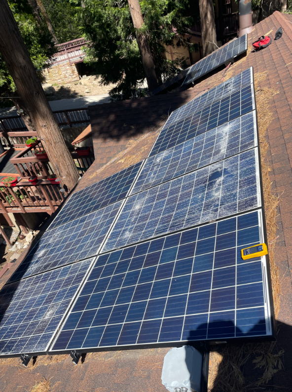 Damaged panels? Call the Solar Service Professionals at (323)746-1143. WE FIX SOLAR!