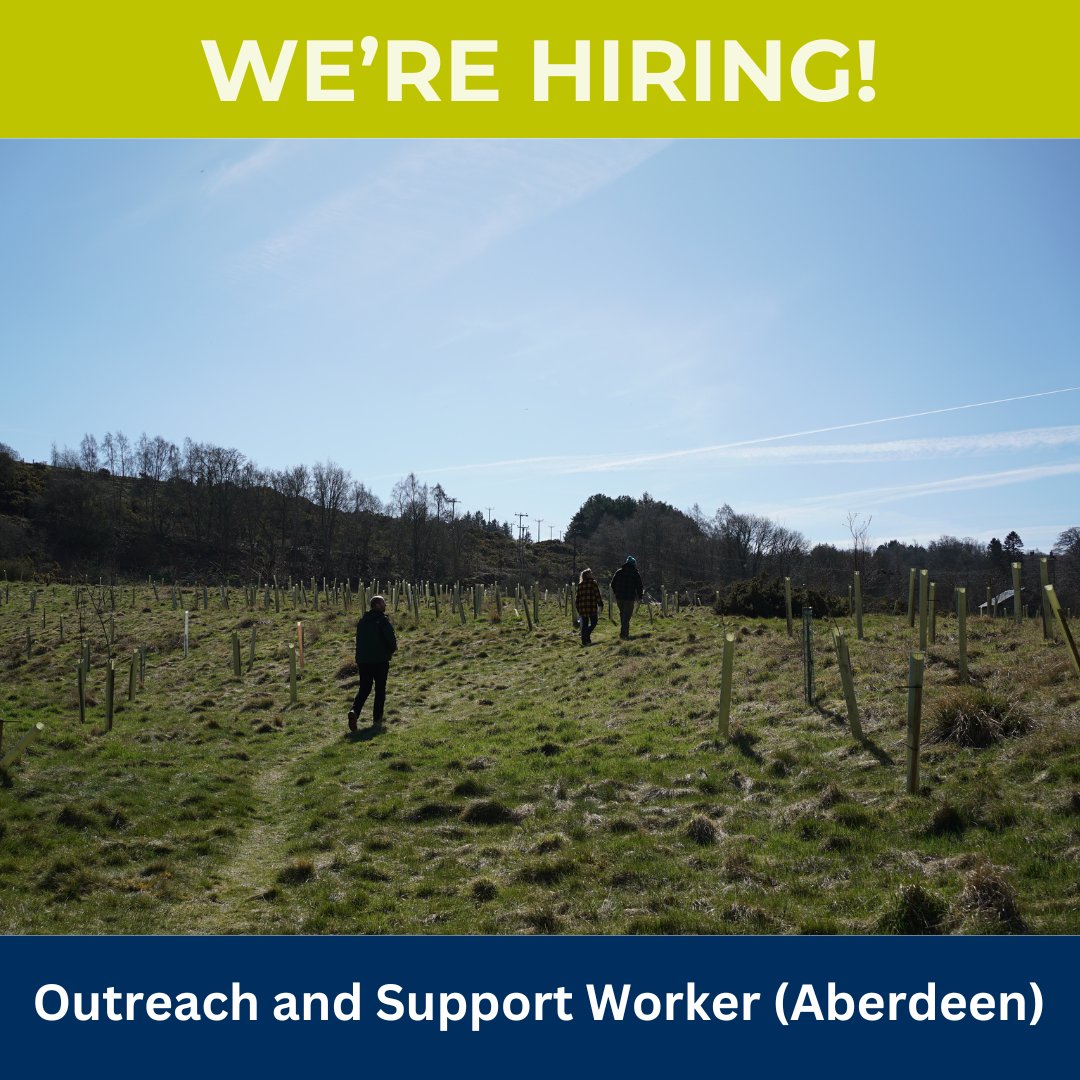 🌱We're hiring for a new Outreach and Support Worker in Aberdeen! 🌱 If you're passionate about enabling individuals to make a positive change in their lives, you could be the next recruit to join the Venture Trust team. #WorkWithPurpose #Hiring #ThirdsectorJobs