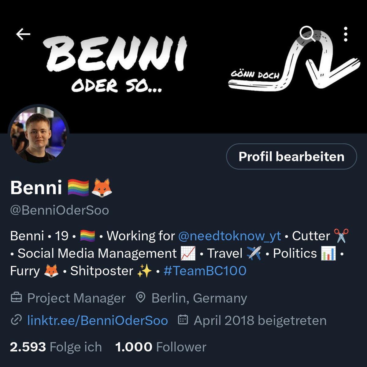 1.000 Follower! 🥹 Finally Großuser! 🔥 Vielen Dank für euren Support! ❤️