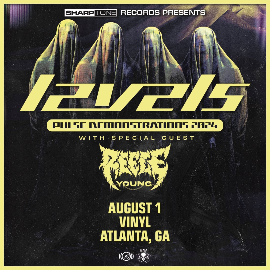 JUST ANNOUNCED: LEVELS band is headed to Vinyl for the Pulse Demonstrations Tour on Thursday, August 1! 👀 Tickets are on sale NOW! 🎟️: ticketmaster.com/event/0E0060A5… #livemusicatl #livemusic #vinylatl #theloftatl #centerstageatl #atlantaga #atlantalivemusic