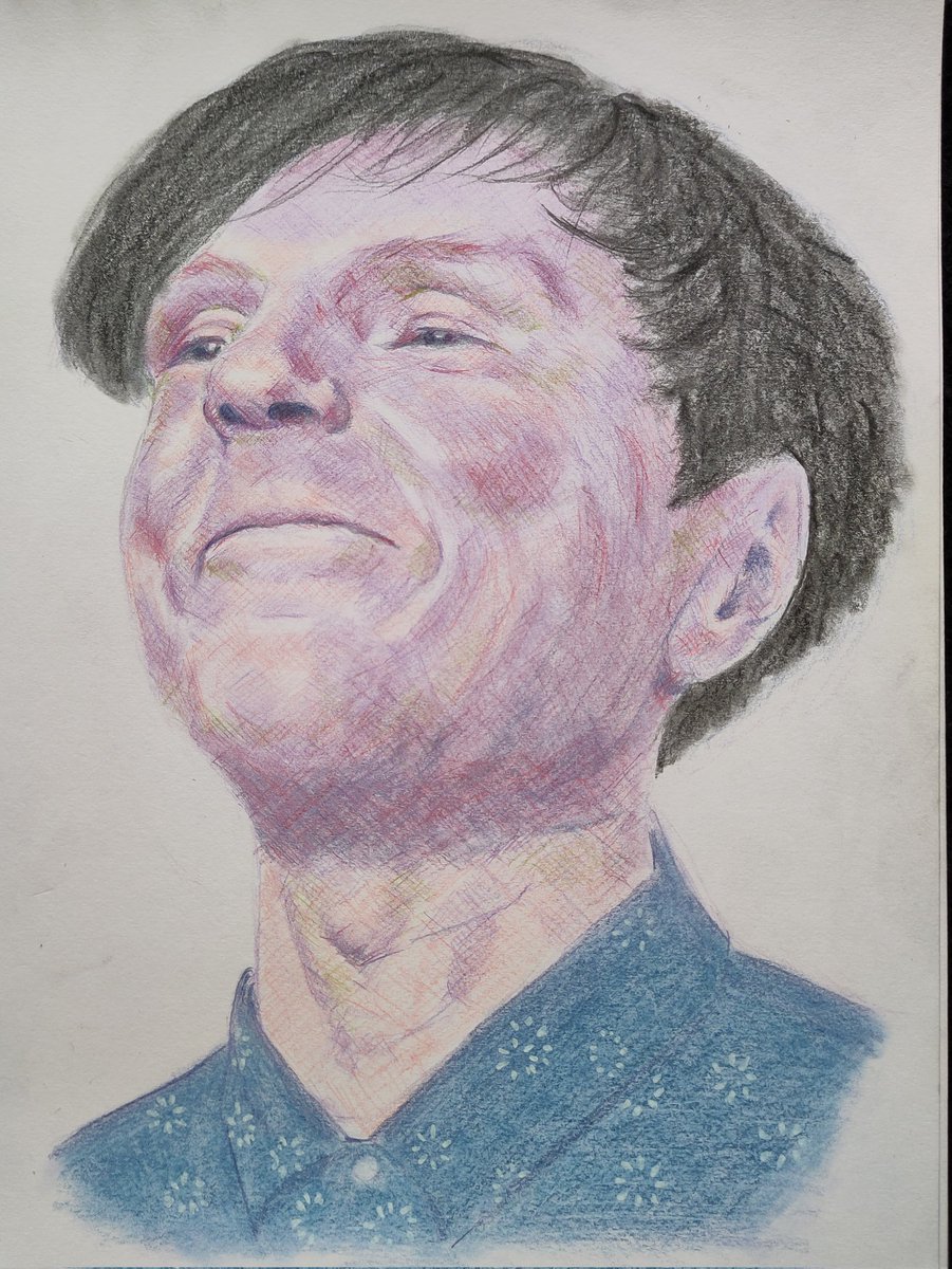 Had some fun with pencils today. Too tired from yesterday's hike to be active 

#russellmael #sparksfanart
