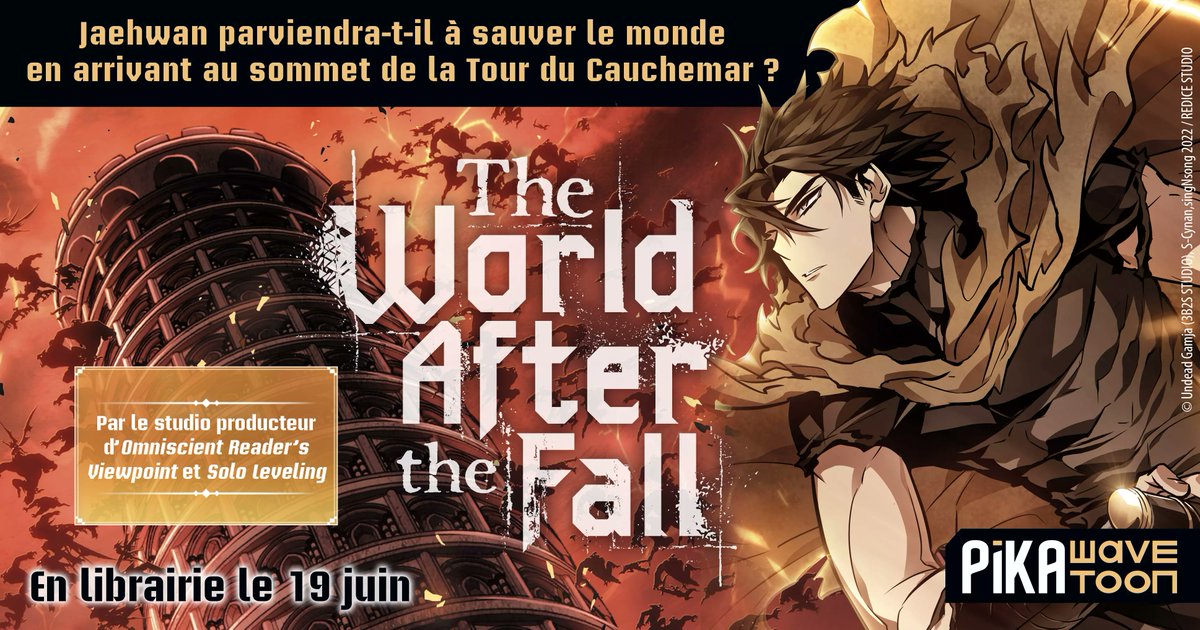 manga_news's tweet image. Le #webtoon The World After The Fall se précise chez @pikaedition manga-news.com/index.php/actu… #corée #webroman #mangacoréen #manhwa
