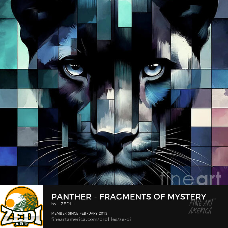 Panther - Fragments of Mystery
fineartamerica.com/featured/panth…
#digitalartwork #digitalillustration #digitalpainting #digitalart #fineartamerica #art #artgallery #artist #fineartpainting #Poster #posterart