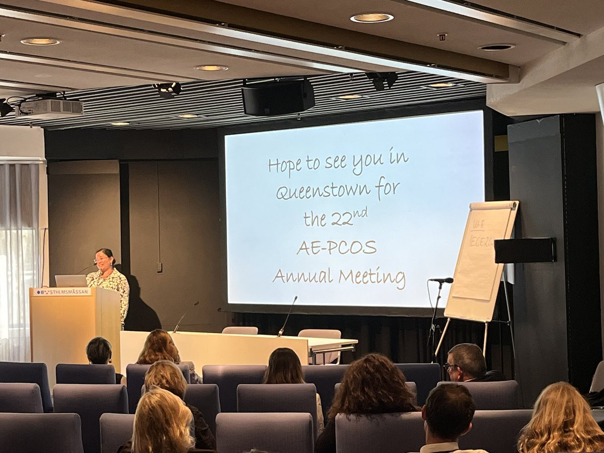 Highlight: 2024 AE-PCOS Annual meeting in Queenstown, New Zealand 🇳🇿
<a href="/DrAnjuJoham/">Anju Joham</a> 

Looking forward to seeing you all at our annual meeting ✨🤩 

👉 Registration and Abstracr submission open: ae-society.org/meetings/