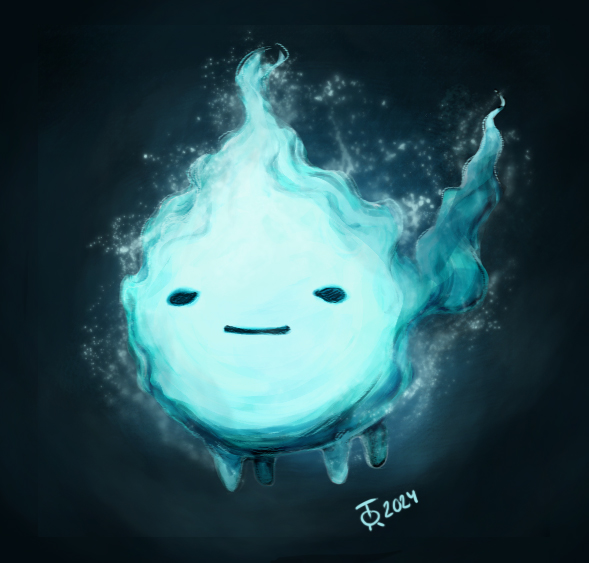 TrickyWispers's tweet photo. A Tricky Wisp bringing Tricky Wispers.
The Mascot of Tricky Wispers Studio.

Some wholesome content while we wait a little more for actuall gameplay content from Blessed Curse!

#blessedcurse #gamedev #mascot #trickywispers #trickywisp #skellefteå #sweden https://t.co/jARdf2GDW4