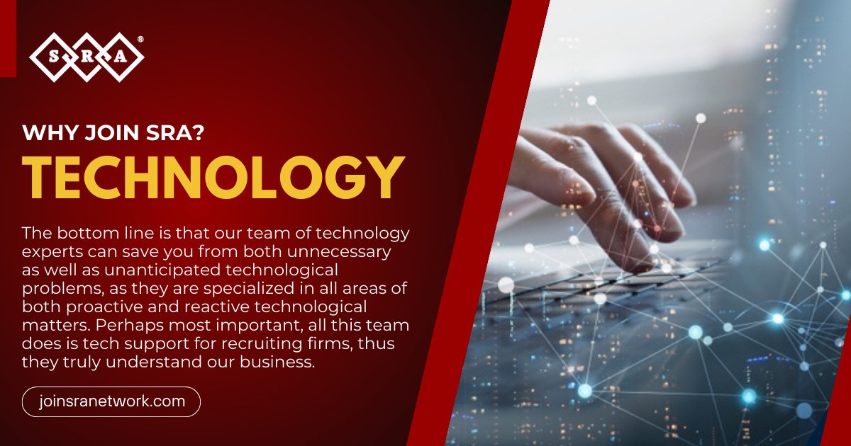 Our dedicated SRAI Tech Team isn't just good, they're GREAT. From Help Desk to system setups and mobile support, they've got you covered. Say goodbye to tech headaches and hello to seamless operations!  #SRA #JoinSRA #Technology ow.ly/vcIr50RyZfe