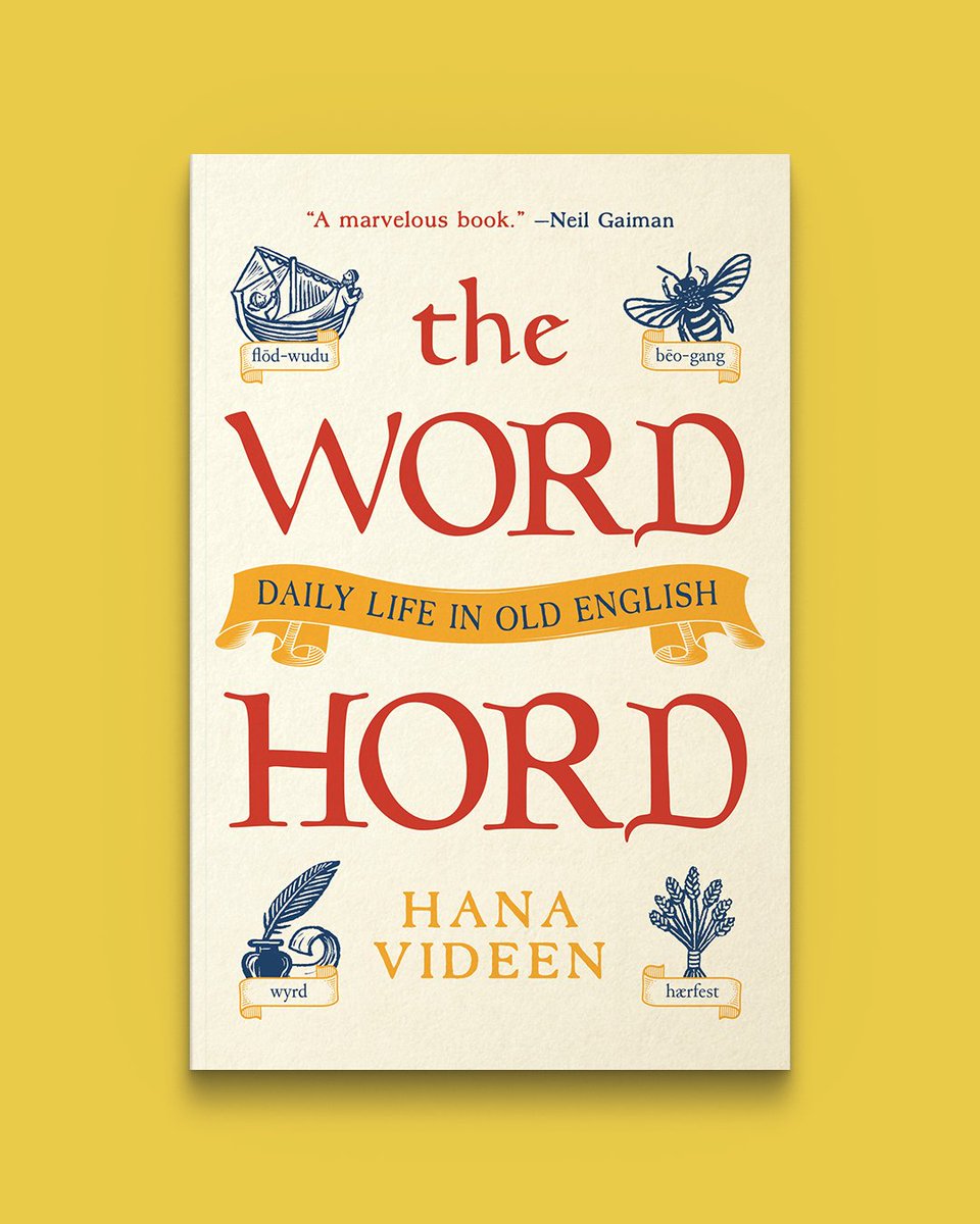 Save 50% on books by @hanavideen (@OEWordhord)! Use code FIFTY at checkout until May 31st to enjoy entertaining and illuminating collections of weird, wonderful, and downright baffling words from the origins of English: hubs.ly/Q02wxFp20