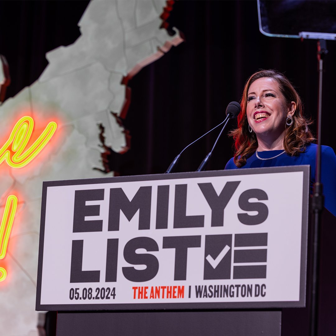 Congratulations to our President @JessicaMackler on leading her first #WEAREEMILY gala! We are so grateful to have a leader who knows the importance of electing Democratic pro-choice women up and down the ballot.